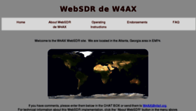 What W4ax.com website looked like in 2013 (11 years ago)