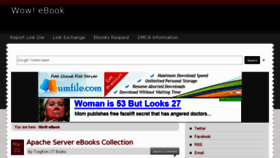 What Wowebook.net website looked like in 2013 (11 years ago)