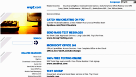 What Wap2.com website looked like in 2013 (11 years ago)