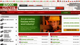 What Woodmarket.eu website looked like in 2013 (11 years ago)