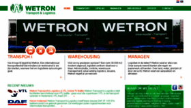 What Wetron.nl website looked like in 2013 (10 years ago)