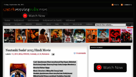 What Watchmoviesindia.com website looked like in 2013 (11 years ago)