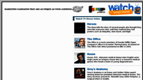 What Watchshowsonline.tv website looked like in 2013 (10 years ago)