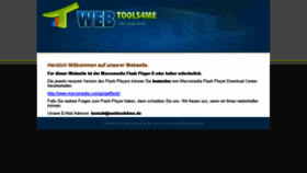 What Webtools4me.de website looked like in 2013 (10 years ago)