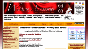 What Wed-shopping.com website looked like in 2013 (10 years ago)