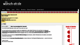What Wunsch-otr.de website looked like in 2013 (10 years ago)