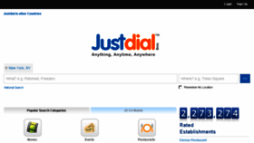 What Wwww.justdial.com website looked like in 2013 (10 years ago)