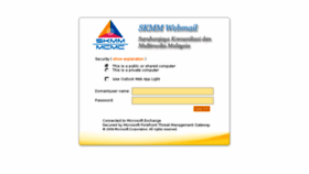 What Webmail.skmm.gov.my website looked like in 2013 (10 years ago)