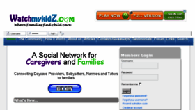 What Watchmykidz.com website looked like in 2013 (10 years ago)