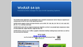 What Winrar64bit.org website looked like in 2013 (10 years ago)