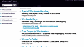 What Wholesale7.com website looked like in 2013 (10 years ago)