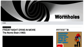 What Willardswormholes.com website looked like in 2013 (10 years ago)
