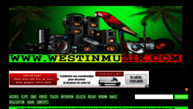 What Westinmuzik.com website looked like in 2013 (10 years ago)