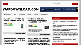 What Wapdownload.com website looked like in 2013 (10 years ago)