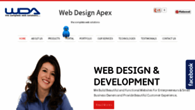 What Webdesignapex.com website looked like in 2013 (10 years ago)