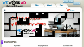 What Weworkad.com website looked like in 2013 (10 years ago)