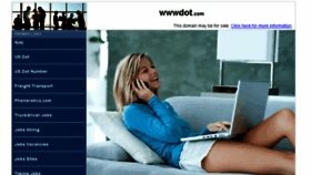 What Wwwdot.com website looked like in 2013 (10 years ago)