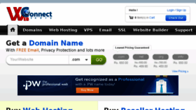 What Webconnectindia.in website looked like in 2013 (10 years ago)