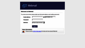 What Webmail.garmataab.com website looked like in 2013 (10 years ago)