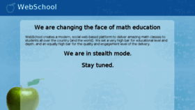 What Webschool.com website looked like in 2013 (10 years ago)