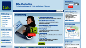 What Webhosting16.1blu.de website looked like in 2013 (10 years ago)