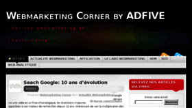 What Webmarketing-corner.com website looked like in 2013 (10 years ago)