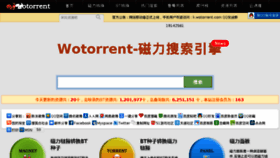 What Wotorrent.com website looked like in 2013 (10 years ago)