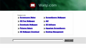 What Wallp.com website looked like in 2013 (10 years ago)