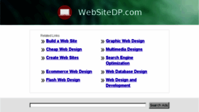 What Websitedp.com website looked like in 2013 (10 years ago)