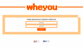 What Wheyou.com website looked like in 2013 (10 years ago)