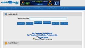 What Websiteseomaster.com website looked like in 2014 (10 years ago)
