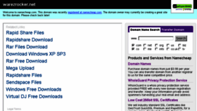 What Warezrocker.net website looked like in 2014 (10 years ago)