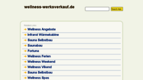 What Wellness-werksverkauf.de website looked like in 2014 (10 years ago)