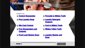 What Whitenyourwhites.com website looked like in 2014 (10 years ago)