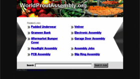 What Worldproutassembly.org website looked like in 2014 (10 years ago)