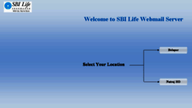 What Webmail.sbilife.co.in website looked like in 2014 (10 years ago)