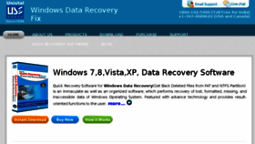 What Windowsrecoveryfix.com website looked like in 2014 (10 years ago)