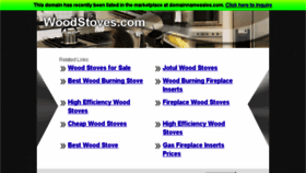 What Woodstoves.com website looked like in 2014 (10 years ago)