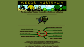 What Weeds.org.au website looked like in 2014 (10 years ago)