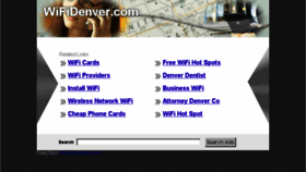 What Wifidenver.com website looked like in 2014 (11 years ago)