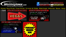 What Winningedge.net website looked like in 2014 (10 years ago)
