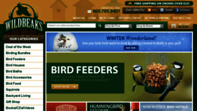 What Wildbeaks.com website looked like in 2014 (10 years ago)