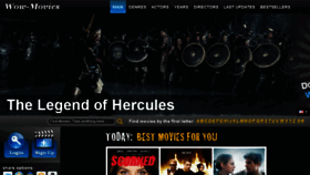 What Wow-movies.org website looked like in 2014 (10 years ago)