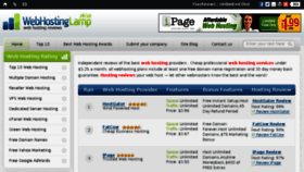 What Webhostinglamp.com website looked like in 2014 (10 years ago)