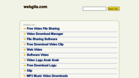 What Webgila.com website looked like in 2014 (10 years ago)