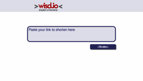 What Wisd.io website looked like in 2014 (10 years ago)