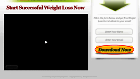 What Weightlosssuccessnow.com website looked like in 2014 (10 years ago)
