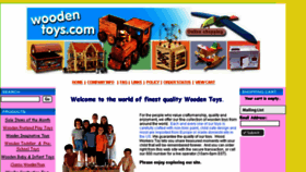 What Woodentoys.com website looked like in 2014 (10 years ago)