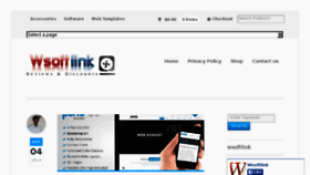 What Wsoftlink.com website looked like in 2014 (10 years ago)