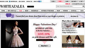 What Whiteazalea.com website looked like in 2014 (10 years ago)